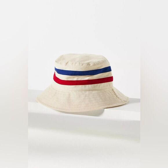 New Anthropologie Stripe Bucket Hat One Size main image 7